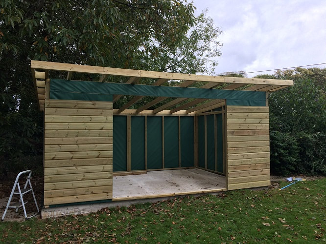 Wooden Garden Building