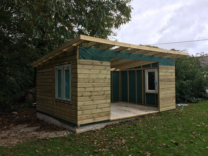 Wooden Garden Building